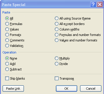 Excel Training NYC - Free Excel Tutorial - Paste Special